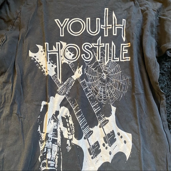 Youth Hostile Band Tee Urban Outfitters - Picture 6 of 8